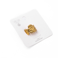 Anillo Y00888 Dorado Acero Inoxidable 2A37