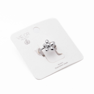 Anillo Y00878 Plateado Acero Inoxidable 2A11