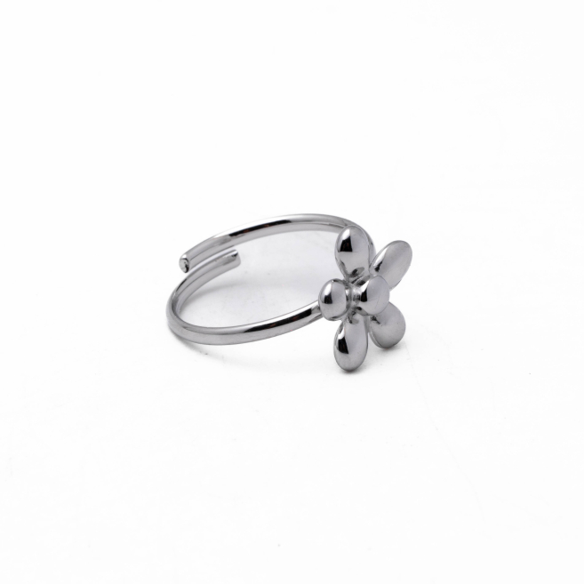 Anillo Y00878 Plateado Acero Inoxidable 2A11