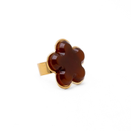 Anillo Y00930 Marron Acero Inoxidable A56