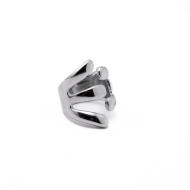 Anillo Y00857 Plateado Acero Inoxidable 2A58