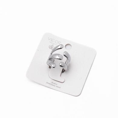 Anillo Y00857 Plateado Acero Inoxidable 2A58
