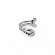 Anillo Y00953 Plateado Acero Inoxidable 2A43
