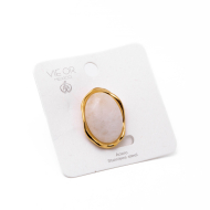 Anillo Y01001 Blanco Acero Inoxidable 2A26