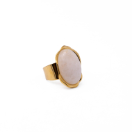 Anillo Y01001 Blanco Acero Inoxidable 2A26
