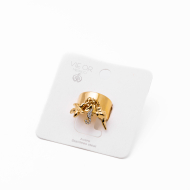 Anillo Y00913 Dorado Acero Inoxidable A35