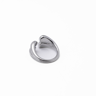 Anillo Y00956 Plateado Acero Inoxidable 2A34