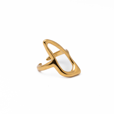 Anillo Y00871 Dorado Acero Inoxidable A25
