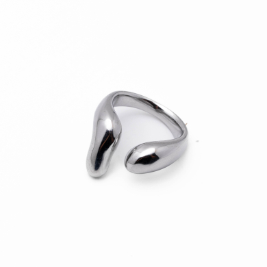 Anillo Y00884 Plateado Acero Inoxidable 2A34
