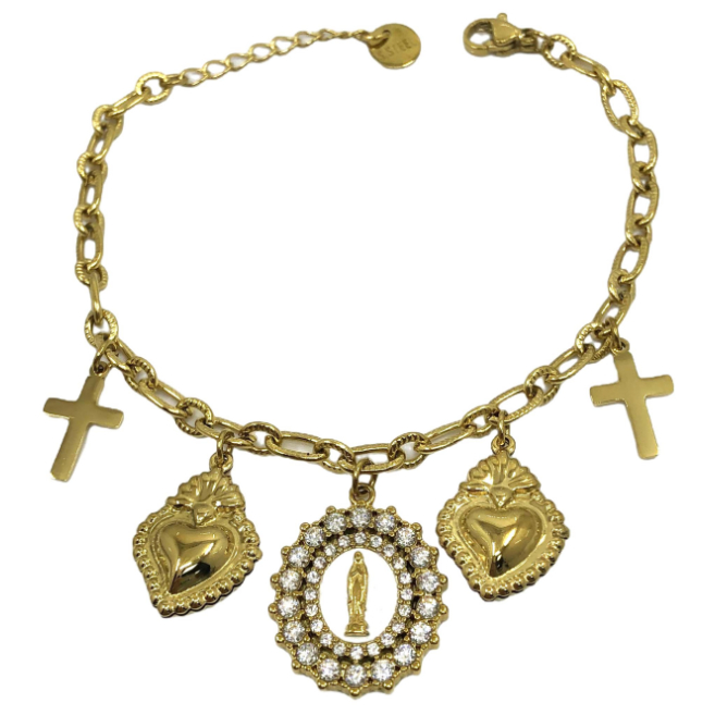 PULSERA ZO15553B PLATEADO Acero Inoxidable 2C42
