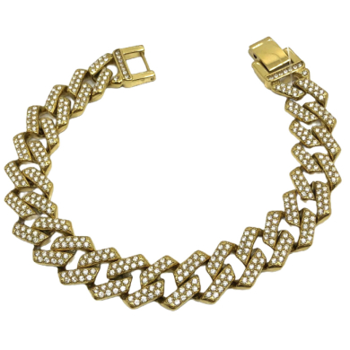 PULSERA ZO15134B DORADO Acero Inoxidable 2D15