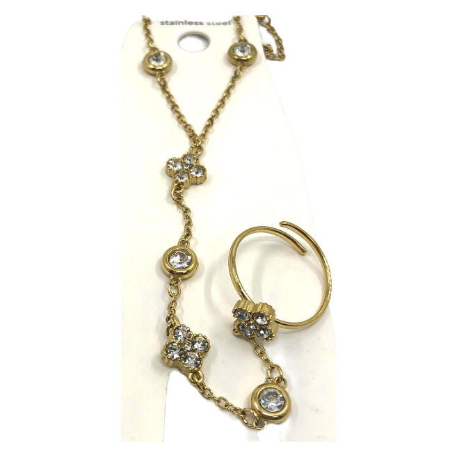 PULSERA ZO15768B DORADO Acero Inoxidable 2B31