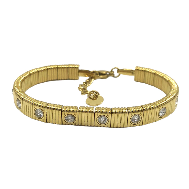 PULSERA ZO15170B ROSA DORADO Acero Inoxidable 2C58