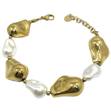 PULSERA ZO15257B DORADO Acero Inoxidable 2B28