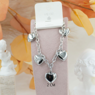 COLLAR ZO12289N PLATEADO Acero Inoxidable 2D310