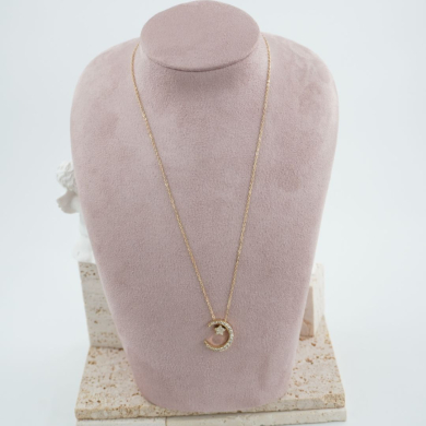 COLLAR ZO11668N DORADO Acero Inoxidable 2D31