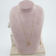 COLLAR ZO11668N DORADO Acero Inoxidable 2D31