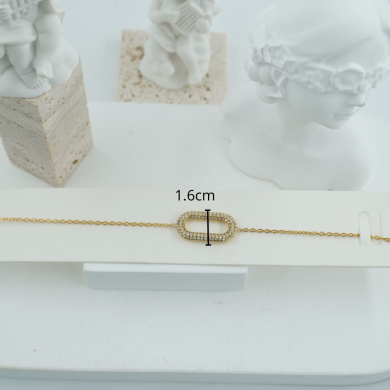 PULSERA ZO11932B DORADO Acero Inoxidable 2B33