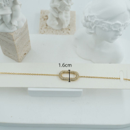 PULSERA ZO11932B DORADO Acero Inoxidable 2B33
