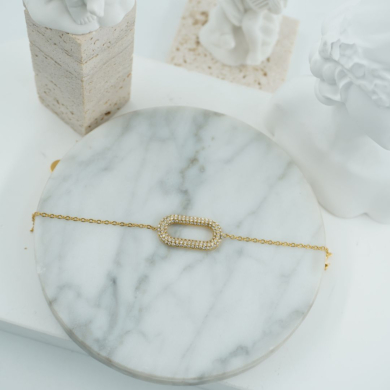 PULSERA ZO11932B DORADO Acero Inoxidable 2B33