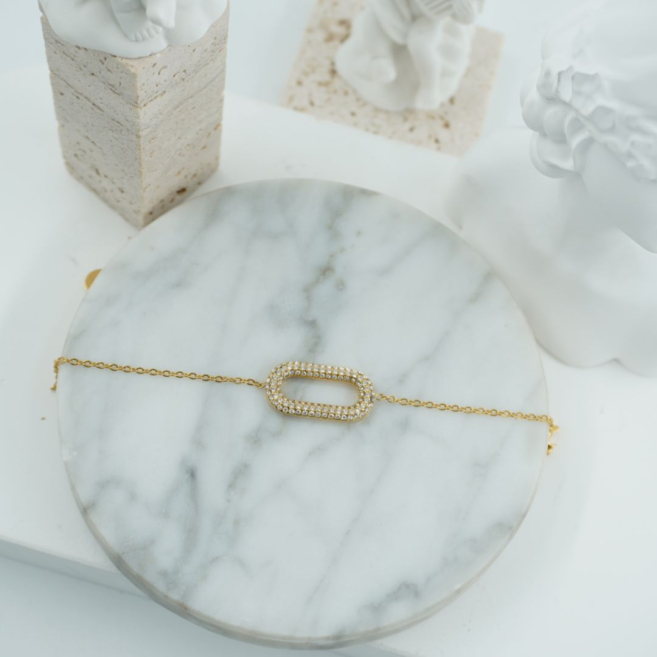 PULSERA ZO11932B DORADO Acero Inoxidable 2B33
