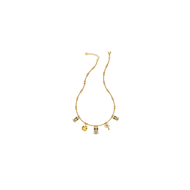 COLLAR ZO15757N DORADO Acero Inoxidable 2D34