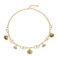 COLLAR ZO15741N DORADO Acero Inoxidable 2D27