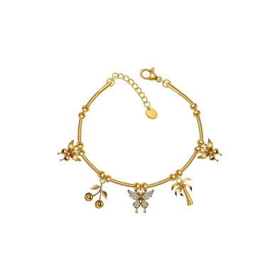 PULSERA ZO15760B DORADO Acero Inoxidable 2B44