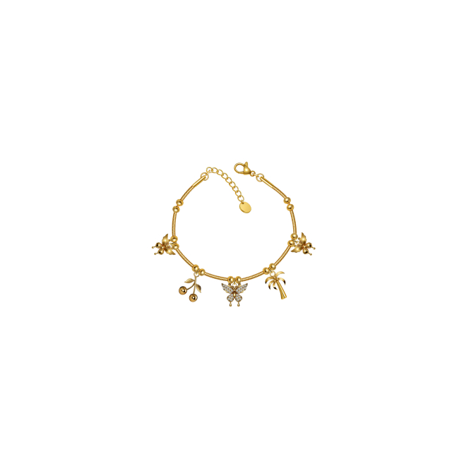 PULSERA ZO15760B DORADO Acero Inoxidable 2B44