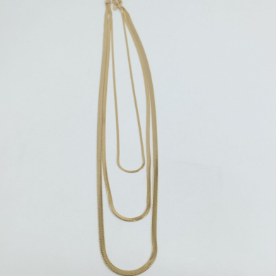 COLLAR ZO11613N DORADO Acero Inoxidable 2D17