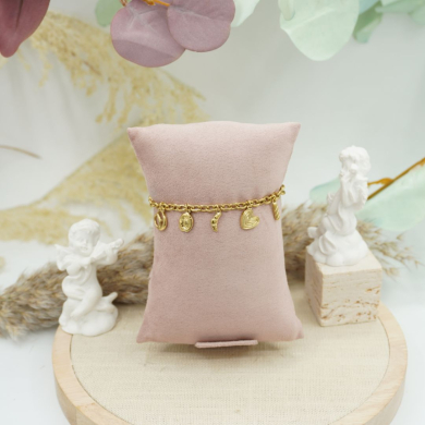PULSERA ZO12286B DORADO Acero Inoxidable 2B41