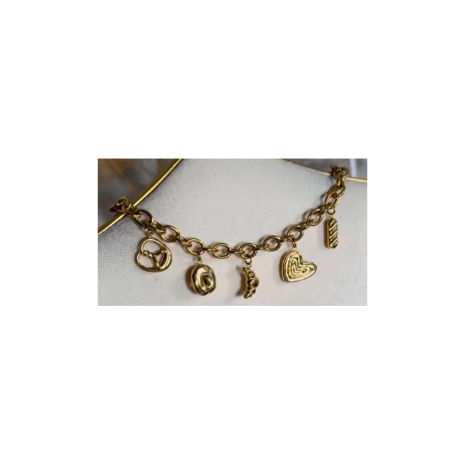 PULSERA ZO12286B DORADO Acero Inoxidable 2B41