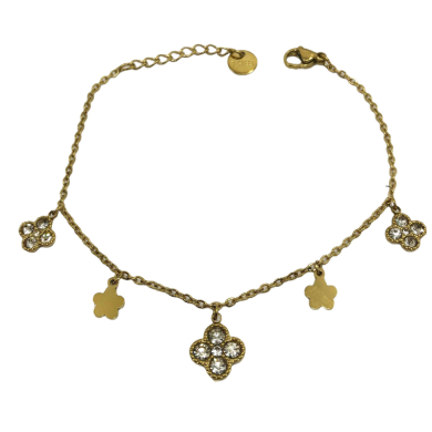 PULSERA ZO15128B PLATEADO Acero Inoxidable 2B18