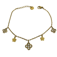 PULSERA ZO15128B PLATEADO Acero Inoxidable 2B18