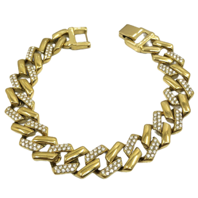 PULSERA ZO15137B DORADO Acero Inoxidable 2B37