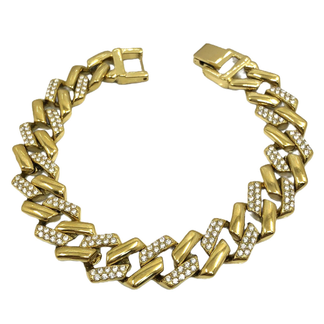 PULSERA ZO15137B DORADO Acero Inoxidable 2B37