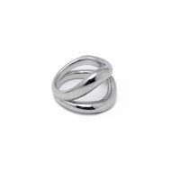 Anillo Y00912 Plateado Acero Inoxidable 2A58
