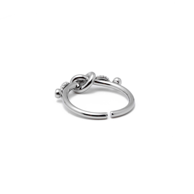 Anillo Y00939 Plateado Acero Inoxidable A31