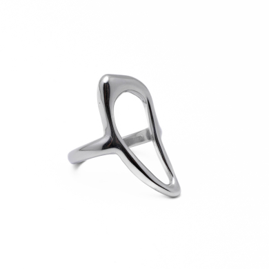 Anillo Y00871 Plateado Acero Inoxidable A25