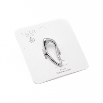 Anillo Y00871 Plateado Acero Inoxidable A25