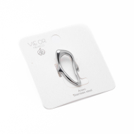 Anillo Y00871 Plateado Acero Inoxidable A25