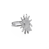 Anillo Y00903 Plateado Acero Inoxidable 2A48