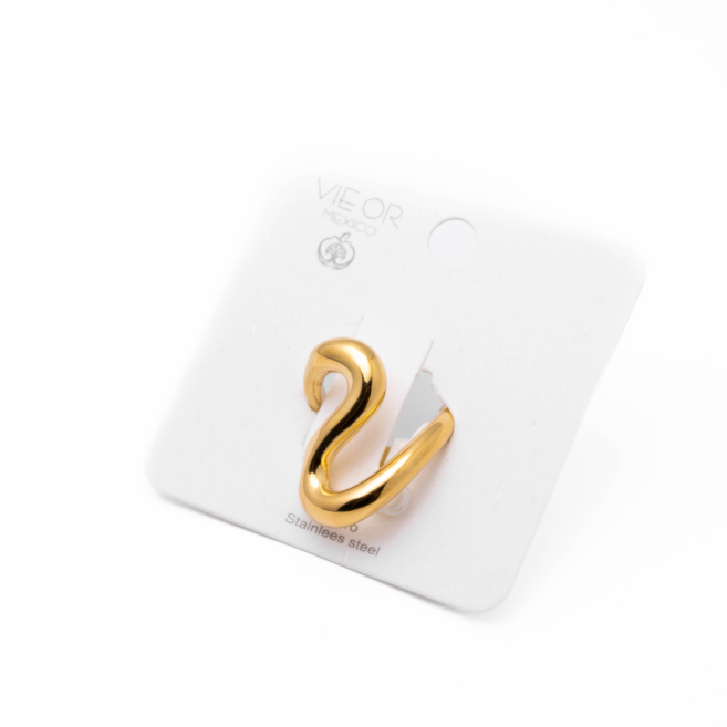Anillo Y01038 Dorado Acero Inoxidable 2A510