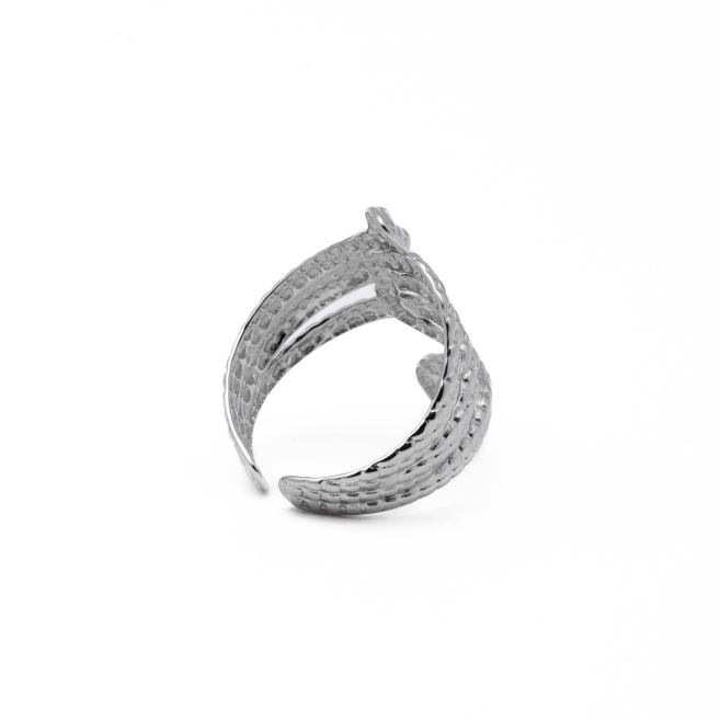 Anillo Y00994 Plateado Acero Inoxidable 2A310