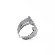 Anillo Y00994 Plateado Acero Inoxidable 2A310