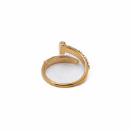 Anillo Y00923 Dorado Acero Inoxidable A41