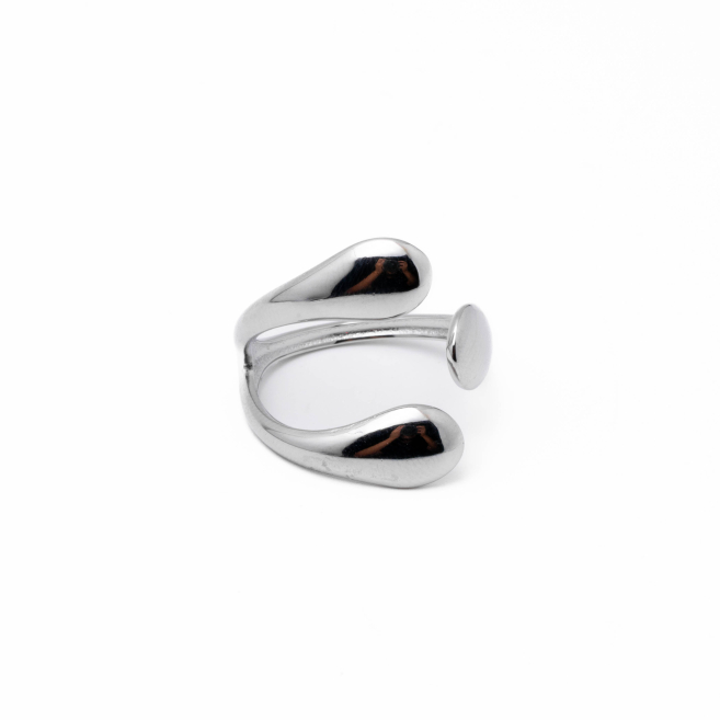 Anillo Y00995 Plateado Acero Inoxidable 2A59