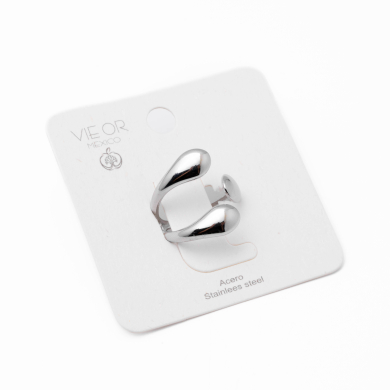 Anillo Y00995 Plateado Acero Inoxidable 2A59