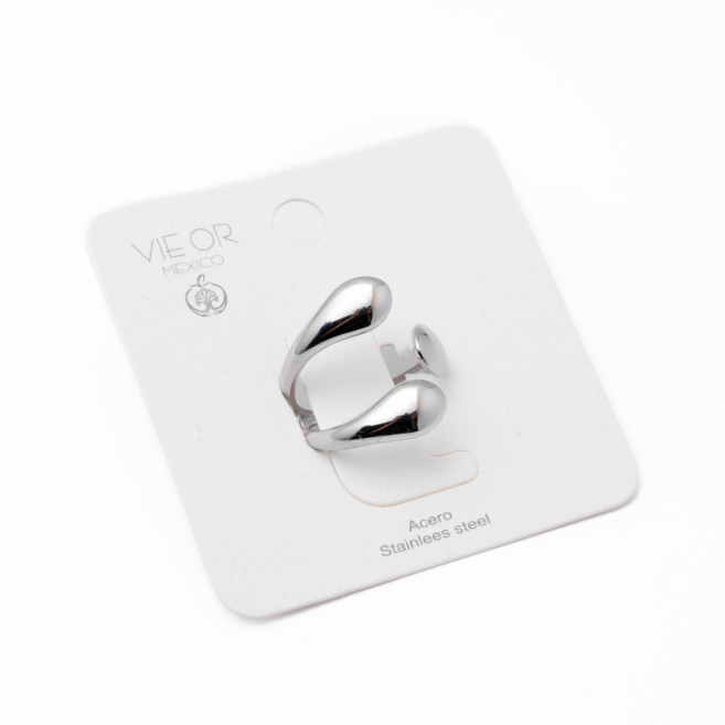Anillo Y00995 Plateado Acero Inoxidable 2A59