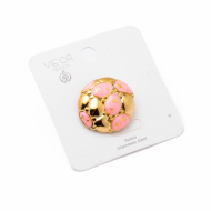 Anillo Y01057 ROSA Acero Inoxidable A38